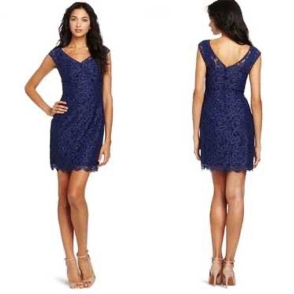 Lilly Pulitzer Rosaline Dress True Navy Size 10